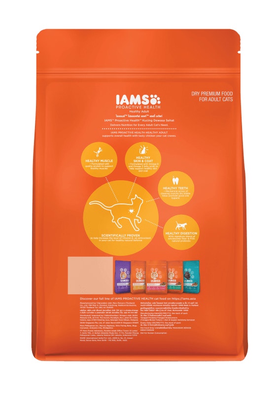 IAMS PROACTIVE HEALTH HEALTHY ADULT WITH CHICKEN 6x1kg - 2