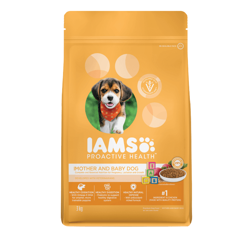 Mother Puppy Dog Food Rich In Omega 3 DHA For Healthy