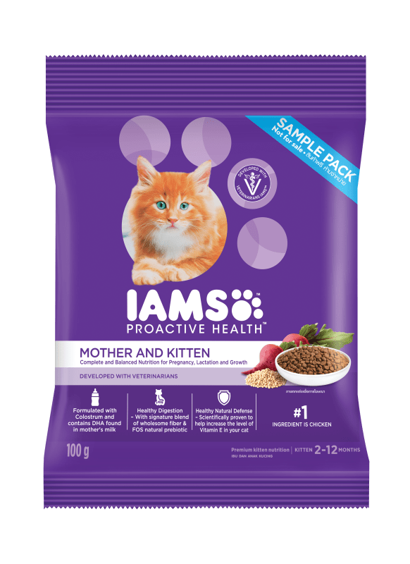 IAMS PROACTIVE HEALTH MOTHER AND KITTEN 6x1kg - 1